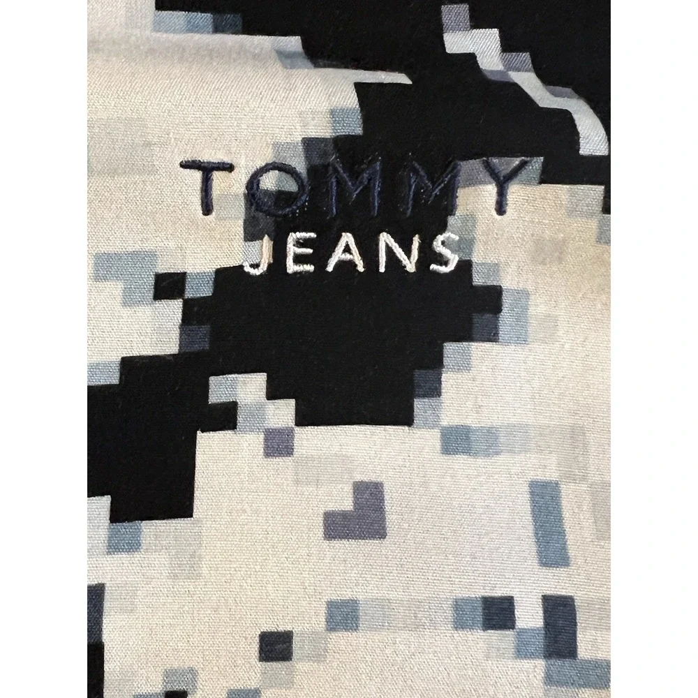 Vtg Tommy Hilfiger Tommy Jeans Hibiscus Shirt Mens X-Large‎ Floral Beach C43